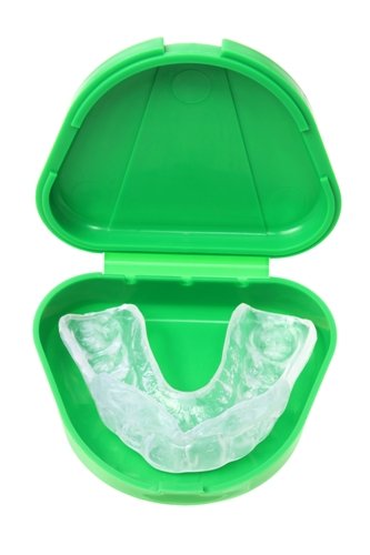 Mouth Guard on White Background