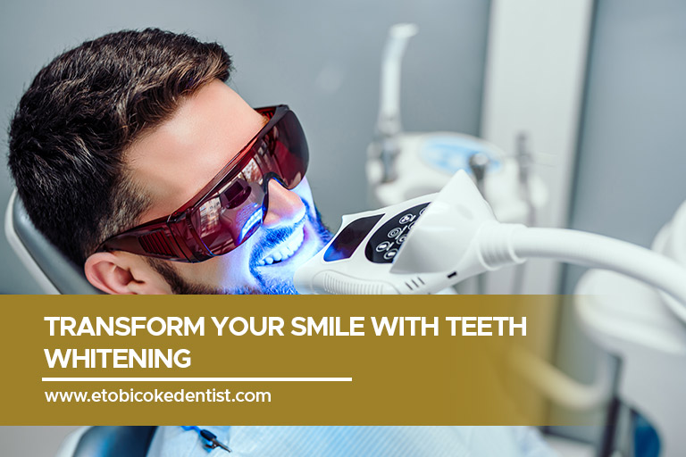 Transform your smile with teeth whitening
